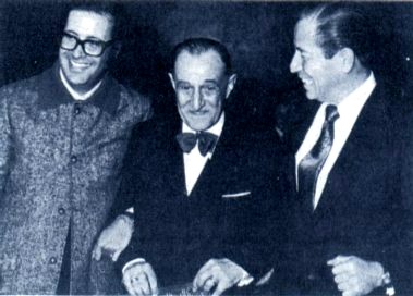 Narciso Ibáñez Serrador, Valentín Tornos y Kiko Ledgard
