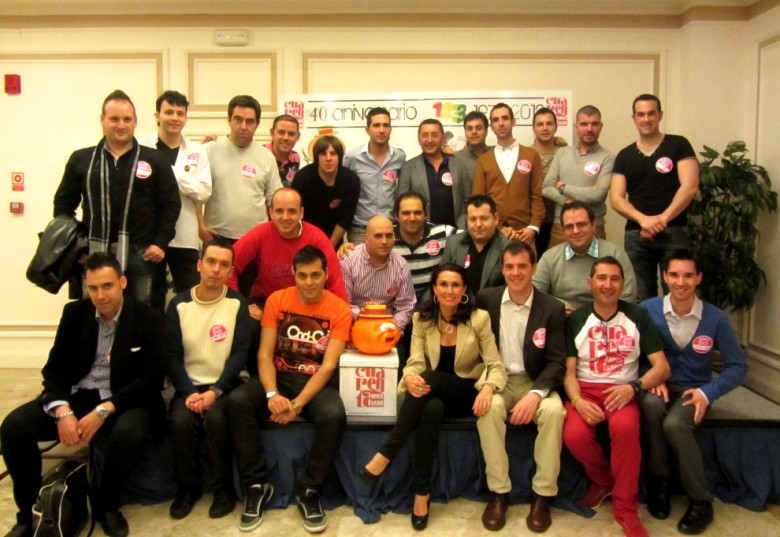 Quedada “40 años de «Un, dos, tres...»” - Foto de grupo